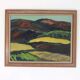 Huile sur toile suédoise « Paysage » de Kersti Flyckt