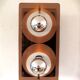 Double "disco" wall lamp by Jocelyne Trocmé for Oxar design 70s