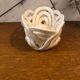 Openwork earthenware basket