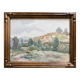 Watercolor painting André CASABONNE (1922-1950) Orientalist Kabylie Algeria