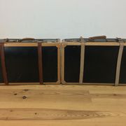 Lot de deux valises, années 50