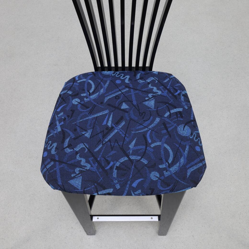 3x Tabouret de bar postmoderne par Pietro Constantini, années 1980