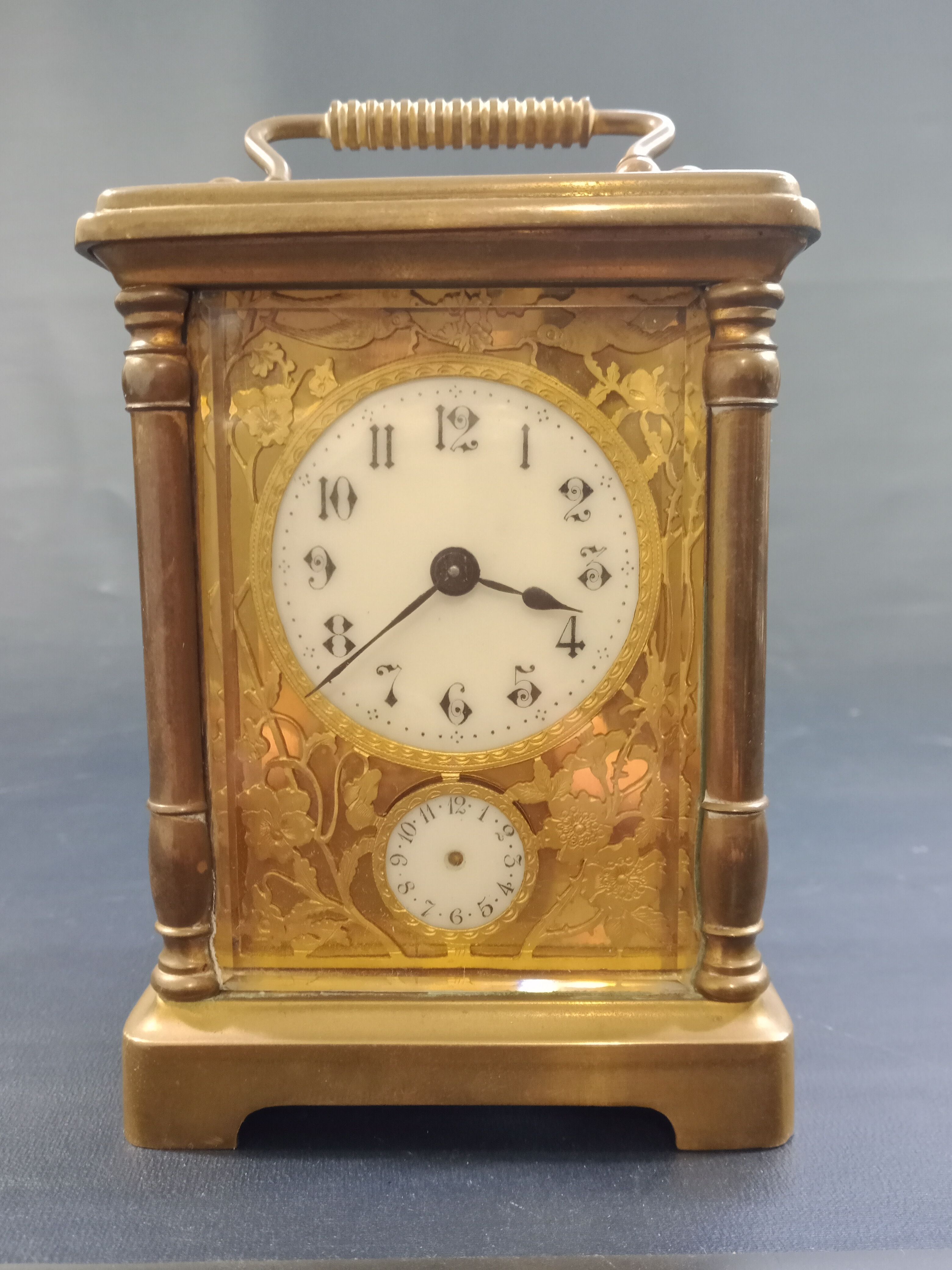 Officer's hanging in gilded and chiseled bronze 19th century