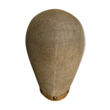 Mannequin head 1960 linen canvas