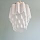 Art Deco satin glass pendant light, Skyscraper type (6 available)