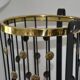 Metal, copper and brass Art Deco umbrella/plant stand.