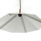 Minimalist and discreet metal sheet lamp from the 1970s.
