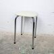 Tabouret chrome et skaï