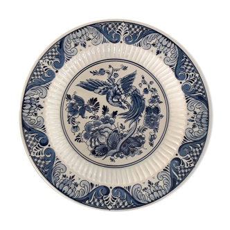 Decorative plate delfts blauw