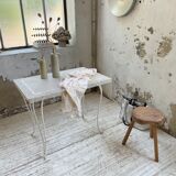 Perforated garden dining table