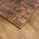 Brutalist coffee table, hammered copper 70 – in the style of H. Lilienthal.
