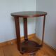 Art Deco tripod console pedestal table
