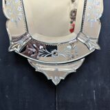 Venetian mirror made of Murano glass, early 20th century.