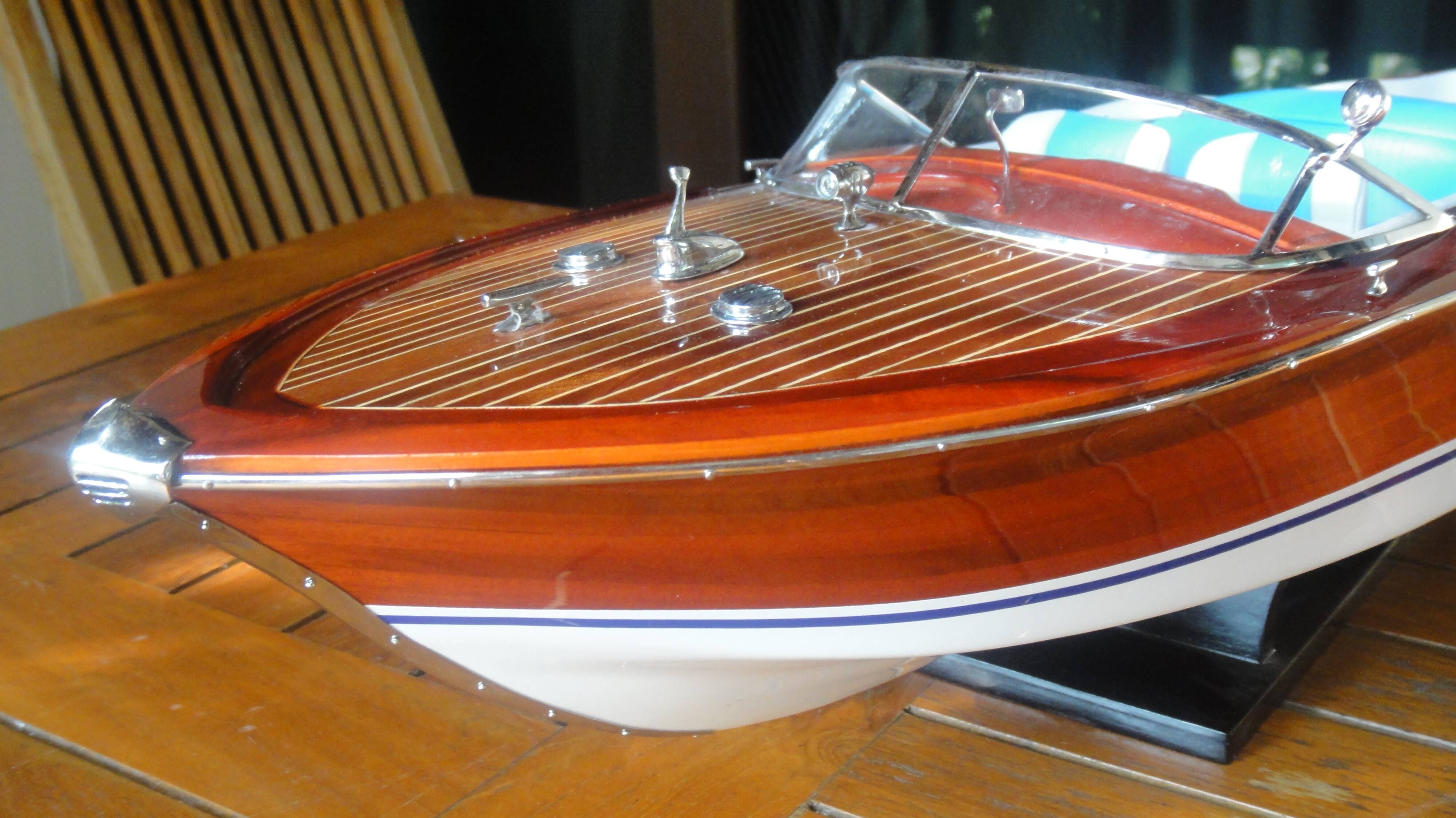 Mauette boat riva aquarama 65 cm