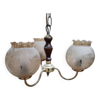 Lustre ancien 3 bras