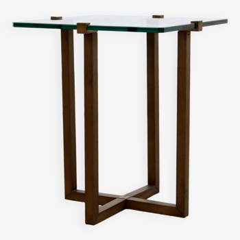 Table d'appoint design Peter Ghyczy Modèle F59, 1970 Pays-Bas.