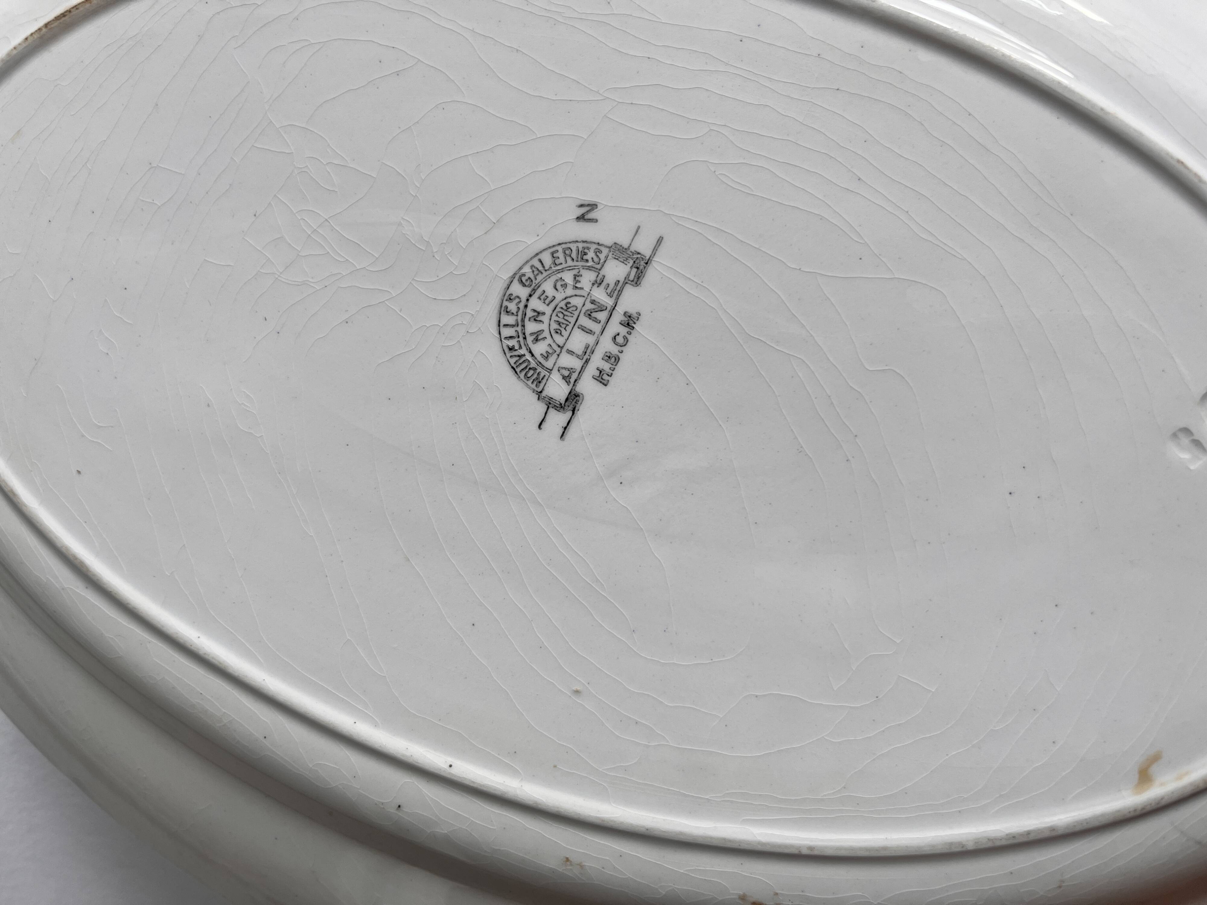 Oval plate HBCM