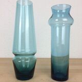 Scandinavian roll vases, Riihimaki glass Tamara Aladdin