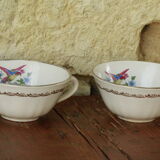 Set of 2 old cups