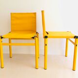 Chairs "Mastro" by Afra and Tobia Scarpa for Molteni, Italy 80s