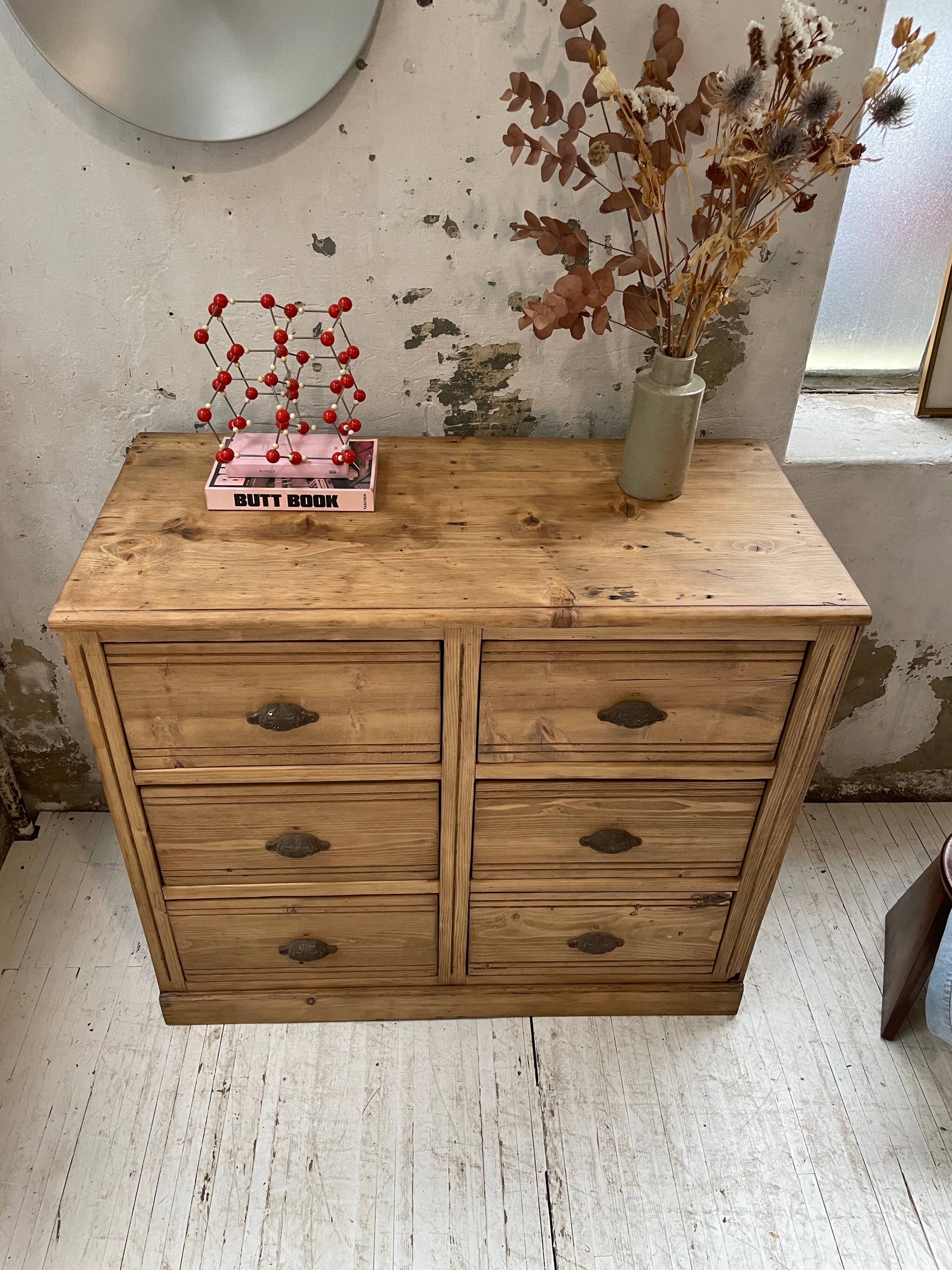 Convenient pine workshop furniture