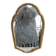 Miroir Baroque ancien en bois doré