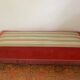 Vintage velvet daybed bench