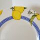 Arcopal Valencia 6 small flat plates décor lemons