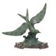 Sculpture Art Déco Goéland sur Socle en Marbre Patine Bronze 51 cm