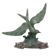 Art Deco Sculpture Seagull on Marble Base Bronze Patina 51cm