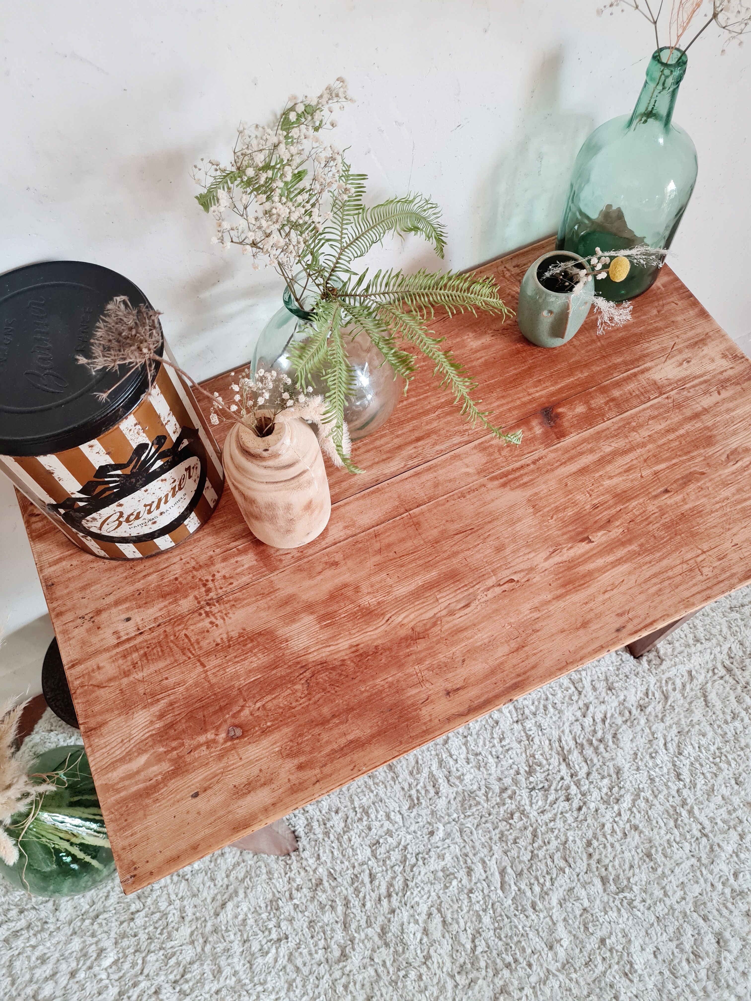 Old wooden farm table 40-50s