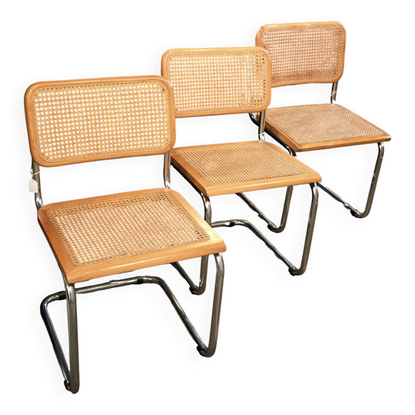 Chaises Marcel Breuer Cesca B 32