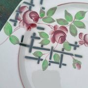 Iron earth dessert plates