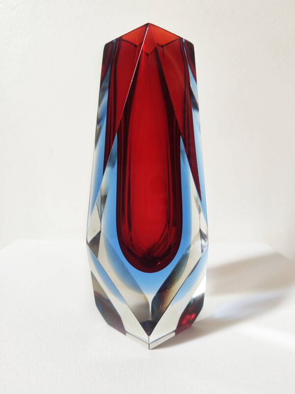 Vase sommerso Murano 1970