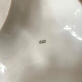 3-compartment limoges porcelain dish