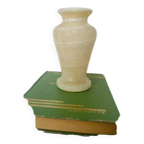 Vintage alabaster vase