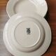 Service de 5 assiettes creuses Digoin