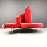 Tatlin Sofa in Velvet from Edra, 1990s