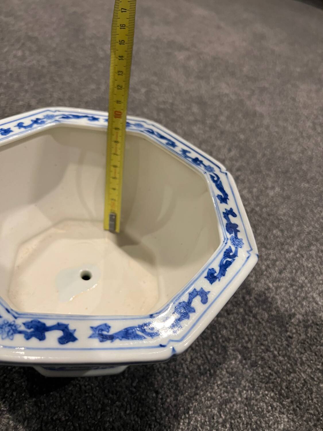 Antique pot for bonsai and orchids
