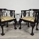Chippendale style chairs