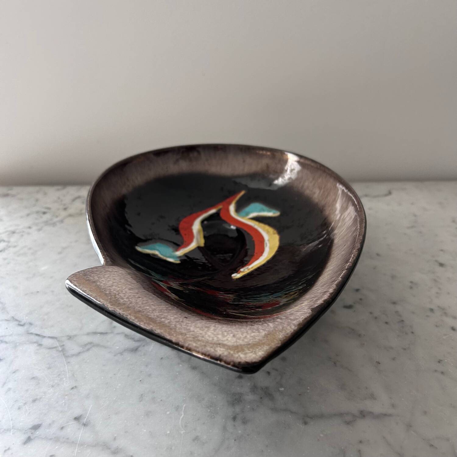 Artist's cup abstract decor