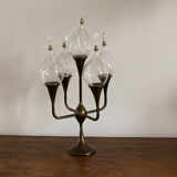 Candelabra, Scandinavian oil lamp, Freddie Andersen