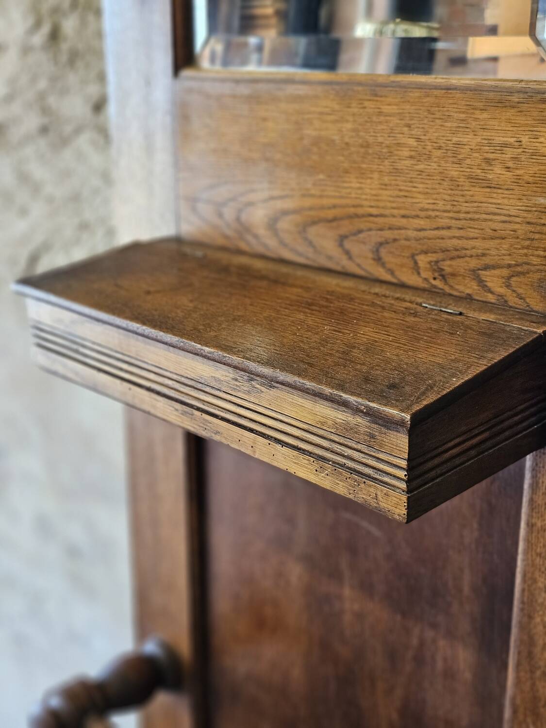 Coat rack, 1930s cloakroom