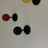 Hooks/coat rack colorful ball from the 50s