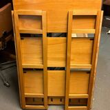 OLD SCANDINAVIAN STYLE BOOKSTORE SHELF
