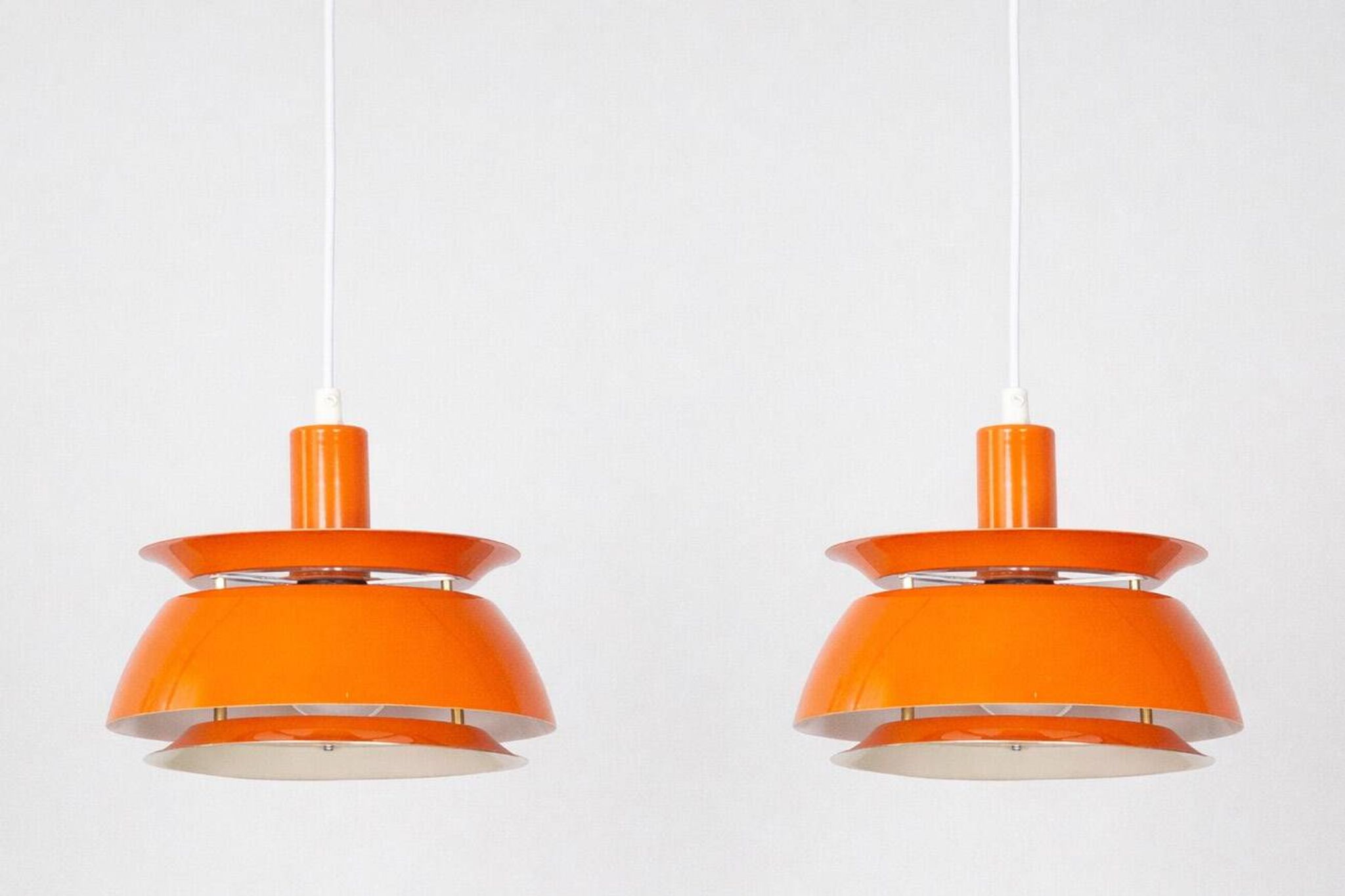 Paire de 2 lampes vintage du Nevada par Vitrika, années 1980.