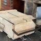 Old wooden box