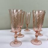 8 vintage Rosaline flutes
