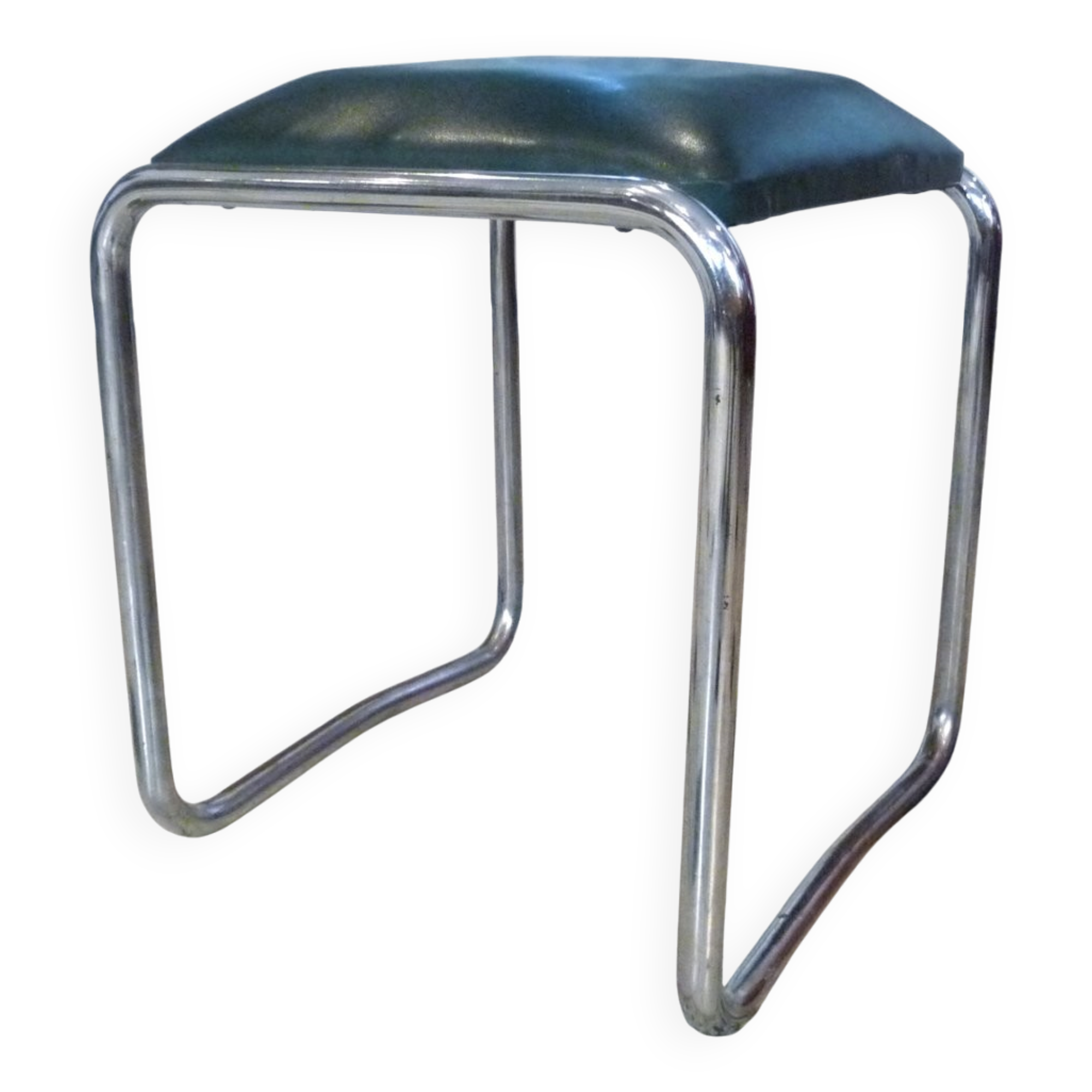 Bauhaus style tubular steel stool from Mauser Werke, Germany 1930s