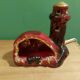 Vintage ceramic lamp in the shape of a lighthouse, Vallauris